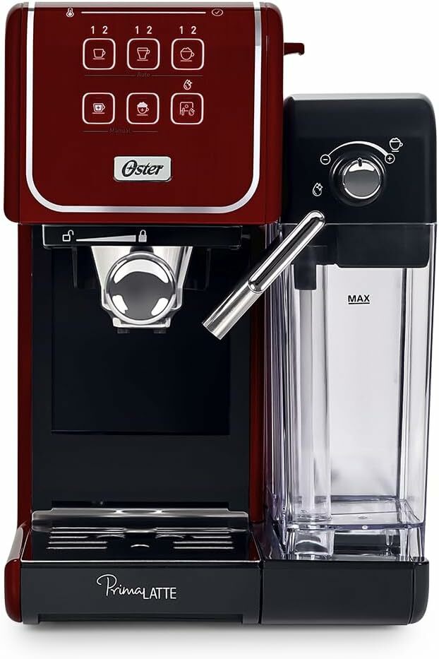 Oster PrimaLatte Touch Red BVSTEM6801R Espresso Maker revisão